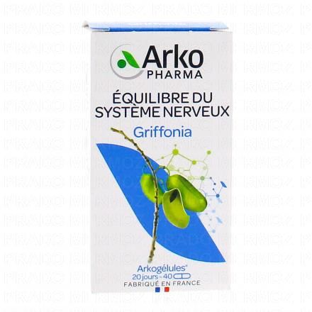 Arkogélules - Equilibre du système nerveux Griffonia 40 gélules
