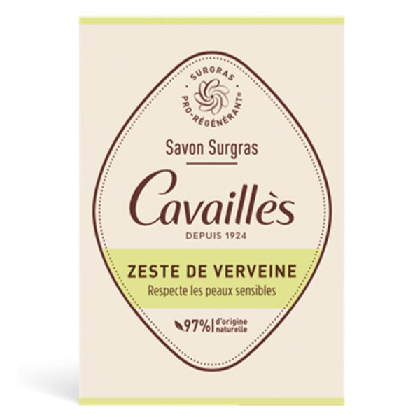 Savon surgras zeste de verveine 100g