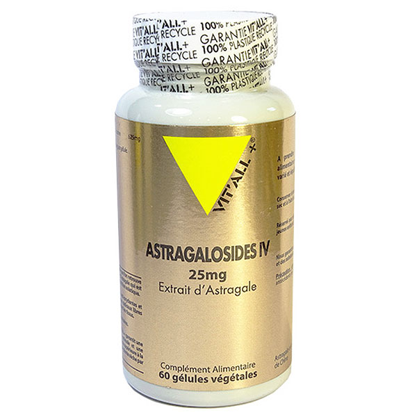 Astragalosides IV 25mg 60 gélules végétales