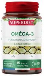 Oméga 3 45 Unités - Pot 45 capsules de 705 mg