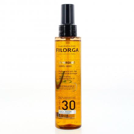 UV-bronze huile solaire anti-âge SPF30 flacon spray 150ml