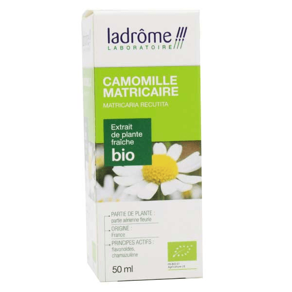 Extraits de Plantes Fraîches Camomille Matricaire Bio 50ml