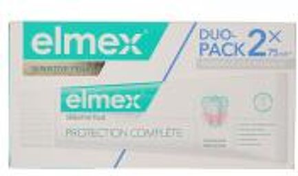 Protection Complète Dentifrice Sensitive Plus Lot de 2 x 75 ml - Tube 2 x 75 ml