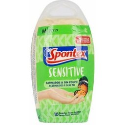Latex Sensitive Gants Sans Poudre TL 10uts