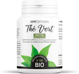 Thé vert biologique 250 mg