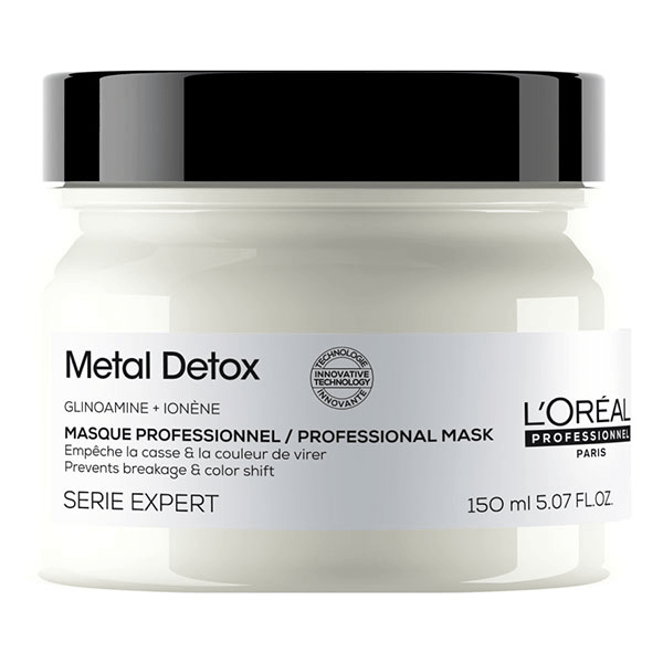 Série Expert Metal Detox Masque protecteur cheveux sensible et cassant 150ml