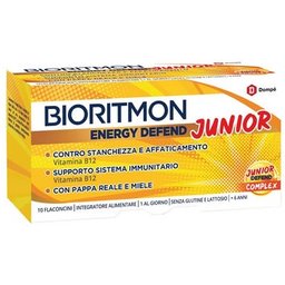 Dompé Bioritmon Energy Defend Junior 10x10ml