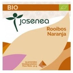 rooibos avec boîte orange bio 15 pyramides