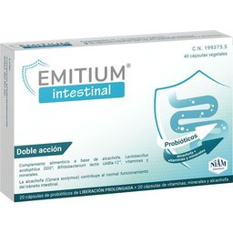 Émitium intestinal 40 gélules