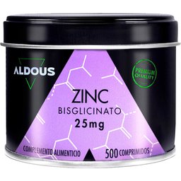 Bisglicinato de Zinc 25mg 500comp