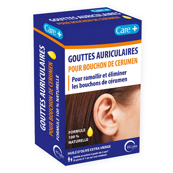 + Solution pour Bouchon de Cérumen - flacon de 10 ml - EG LABO