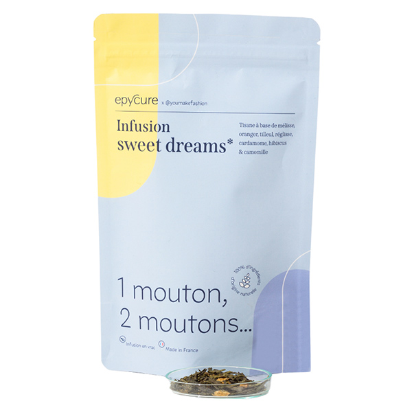 Sommeil Infusion Sweet Dreams Plantes Bio Relaxation & Endormissement Rapide 70g