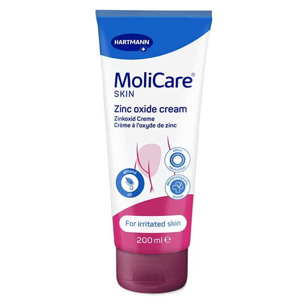 MoliCare Skin Crème Protectrice à l'Oxyde de Zinc 200ml