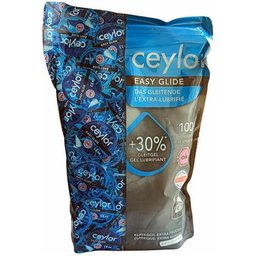 Easy Glide Pack 100 Extra Lubricated Condoms