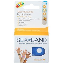 Sea-Band® Bande Poignet Bleu