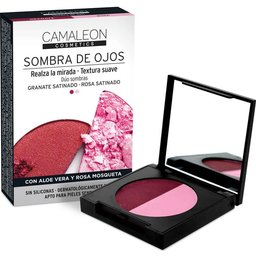 Fard à Paupières Grenat + Rose 2 x 2.3g