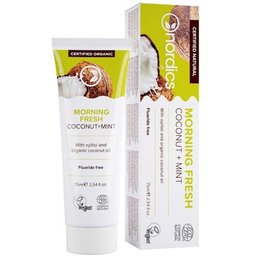 Morning Fresh Coconut Mint Dentifrice Sans Fluor 75ml
