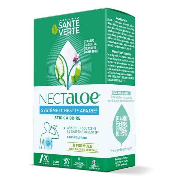 Nectaloe Système Digestif 20 sticks