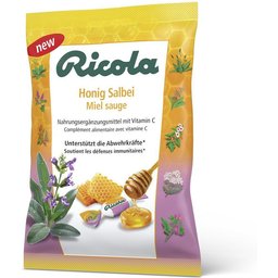 Ricola Bonbons au Miel de sauge sans sucre
