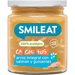Cachitos Arroz Integral con Salmón y Verduras 1ud