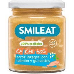 Cachitos Arroz Integral con Salmón y Verduras 1ud