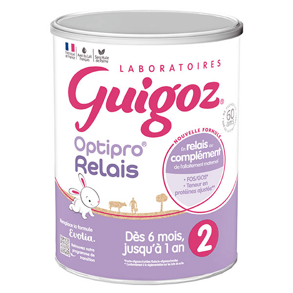 Relais Evolia A2 Lait 2ème Age 800g