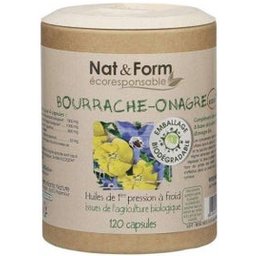 Eco Bourrache Onagre Bio 120 Capsules