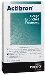 Actibron Gorge Bronches Poumons 28 Gélules - Boîte 28 gélules