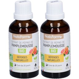 Nat & Form extrait de pépins de pamplemousse bio 800 mg