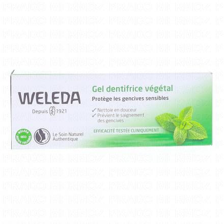 Gel dentifrice végétal bio
