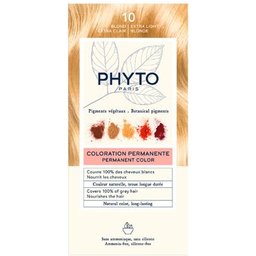 Phytocolor Teinture Cheveux Kit 10 Blond Clair Extra