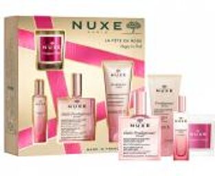 Coffret La Fête en Rose 2023 - Coffret 3 produits + 1 bougie