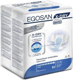 Slip X-Dry XL - 6 paquets de 8 protections