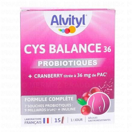 Bien-Etre Physique - Cys Balance 36 Probiotiques x15 gélules