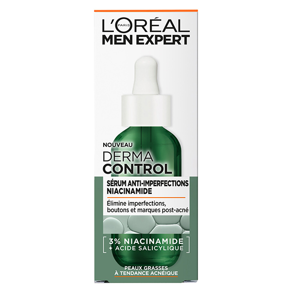 Men Expert Derma Control Sérum Anti-Imperfections Niacinamide 30ml