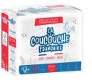 20 Couches Naturelles Taille 2 (3-6 kg) - Paquet 28 Couches