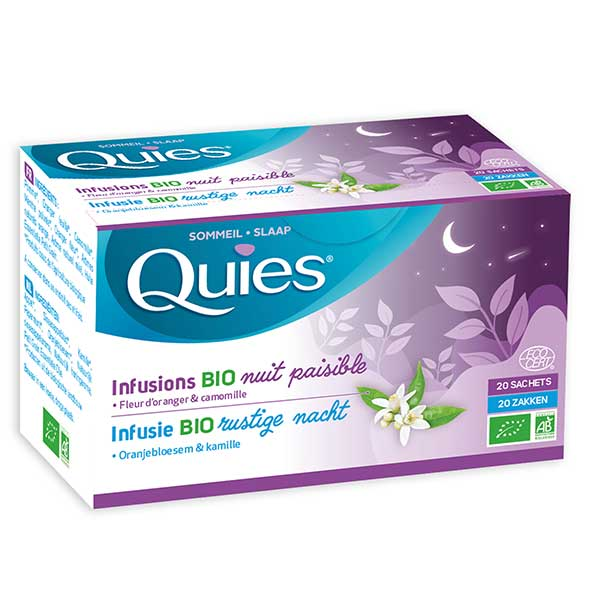 Infusions BIO nuit paisible 20 sachets