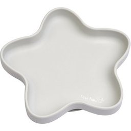 Baby Plato Silicona Star Gris 1ud