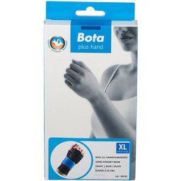 Serre-poignet-main 211 Noir XL