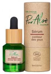 Pur Aloé Premium Sérum Contour des Yeux Bio 15 ml - Flacon compte goutte 15 ml