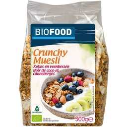 Crunchy Muesli noix de coco et canneberges