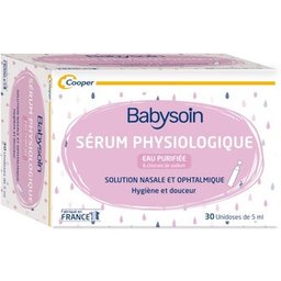 Babysoin Sérum Physiologique 30 Unidoses