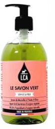 Le Savon Vert Savon de Marseille Huile d'Olive 500 ml - Flacon-Pompe 500 ml