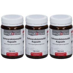 Naturstein Huile de cumin noir