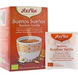 Thé Yogi Buenos Sueños rooibos vanille 17 sachets