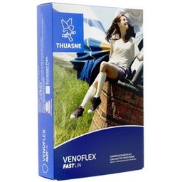 Venoflex 2 Fast Lin Chaussette Femme Naturel TN1 1 Paire