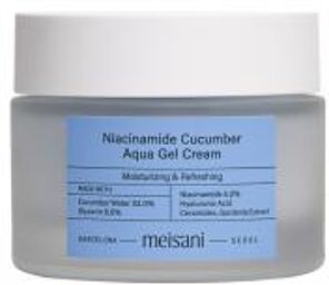 Niacinamide Cucumber Aqua-Gel Crème Hydratante Rafraîchissante 50 g - Pot 50 g