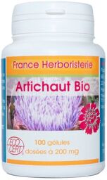 GELULES ARTICHAUT feuille - dosées à 200 mg.