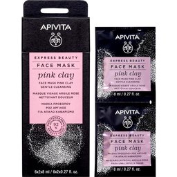 Face Mask Pink Clay 2x8ml