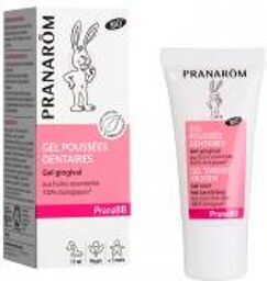Pranarôm Gel Gingival Bio Aux Huiles Essentielles Biologiques Camomille Noble et Giroflier 15 ml - Tube 15 g